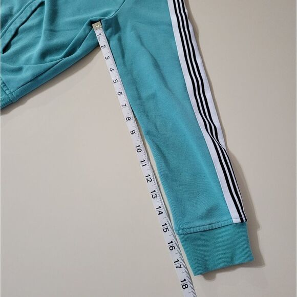 Adidas Women's Changeover True Green Half Zip Pullover - Picture 10 of 16